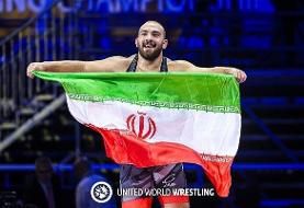 امیرحسین زارع راهی نیمه نهایی مسابقات جهانی کشتی شد