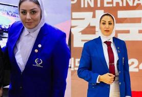 قضاوت ۲ داور زن تکواندو ایران در بازی‌های آسیایی جوانان