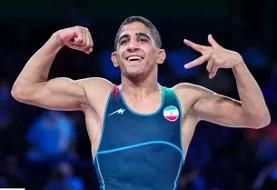 «رحمان» با انتقام از قهرمان المپیک به مدال طلا رسید