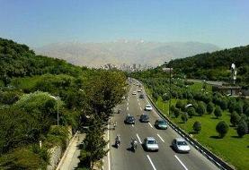هواشناسی استان تهران اطلاعیه داد