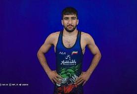 نخستین مدال کشتی فرنگی در زاگرب برای پدیده ۱۸ ساله