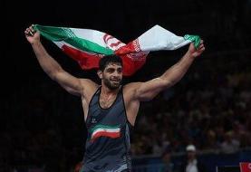 ساروی مرد طلایی ایران شد