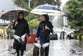 هواشناسی ۱۴۰۴/۰۷/۰۷/ باران در گیلان، مازندران و اردبیل