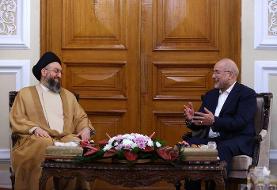 دیدار سید عمار حکیم با قالیباف