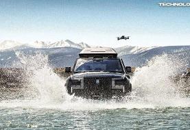 چشم سوم در آسمان / این خودروهای چینی پهپاد اختصاصی دارند!