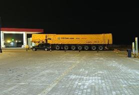 این خودروهای در اتوبان «لانچرهای موشک» هستند نه جرثقیل‌!