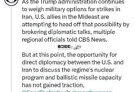 ادعای شبکه CBS News آمریکا: گفتگوی مستقیم بین ایران و آمریکا به نتیجه نرسید