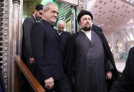 تجدید میثاق رئیس‌جمهور و اعضای دولت با آرمان‌های امام خمینی (ره)