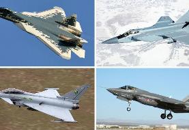 از اف-۲۲ تا سوخو-۵۷؛ آشنایی با ۷ مورد از قدرتمندترین هواپیماهای نظامی جهان در نبرد مدرن