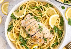 اسپاگتی مرغ رستورانی با طعمی عالی و بی نظیر