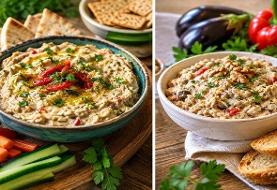 دیپ مرغ و بادمجان؛ ضیافتی از طعم‌های کبابی و مخملی
