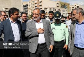 افتتاح پل دسترسی خیابان ستارخان به بزرگراه شهید چمران