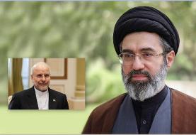 دیدار رئیس مجلس شورای اسلامی با رهبر انقلاب