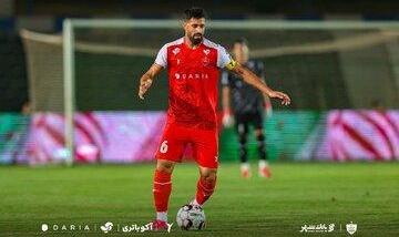 کاپیتان پرسپولیس خانه‌نشین شد