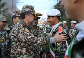 بازدید امیر الهامی از منطقه پدافند هوایی شمال‌غرب