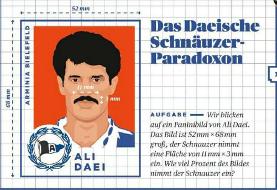 سبیل علی دایی در اروپا سوژه شد +عکس