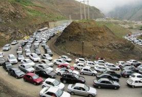 هشدار به مسافران! ترافیک سنگین در این جاده