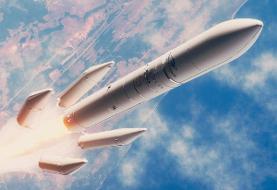 موشک سنگین آریان آماده پرتاب شد