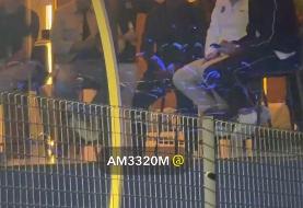 عکس| کپی رونالدو از روی دست سیدحسین حسینی