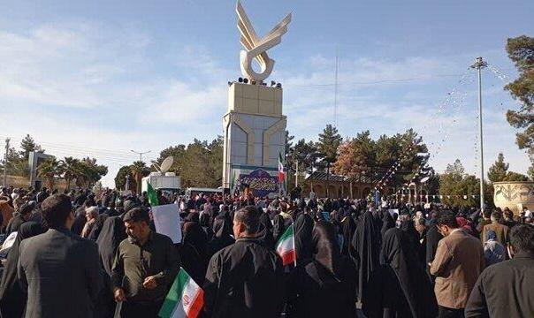 گزارش ایسنا از مراسم ۲۲ بهمن