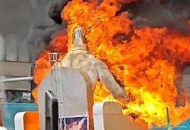 مراسم بت سوزی در راهپیمایی ۲۲ بهمن/ میدان دادن به مجریان این مراسم نگرانی‌هایی درباره شکل گیری ...