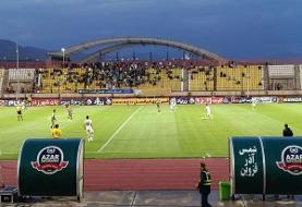 تساوی بی حاصل شمس‌آذر و آلومینیوم در قزوین