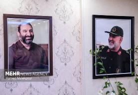 حضور رئیس مجلس در منزل شهید فرج‌الله شوشتری