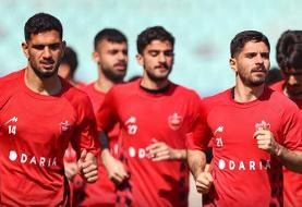 پرسپولیس با جریمه ۲۰ درصدی تمرین کرد
