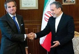 دیدار و گفت‌وگوی عراقچی و گروسی در ژنو