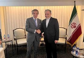 گروسی با عراقچی در ژنو دیدار کرد