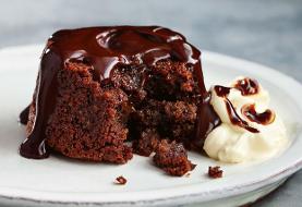 کیک شکلات داغ؛ بمب شکلاتی خوشمزه!