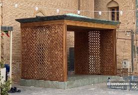 شاهکار گره چینی در یک مقبره | ساخت المان مقبره بایزید بدون چسب، پیچ و حتی یک میخ!