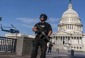 بازداشت فردی نزدیک ساختمان کنگره آمریکا