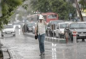 هواشناسی ۱۴۰۴/۱۱/۳۰/ پیش‌بینی رگبار باران در برخی استان‌ها