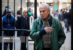 هنرمندان در ختم بازیگر قدیمی (عکس)