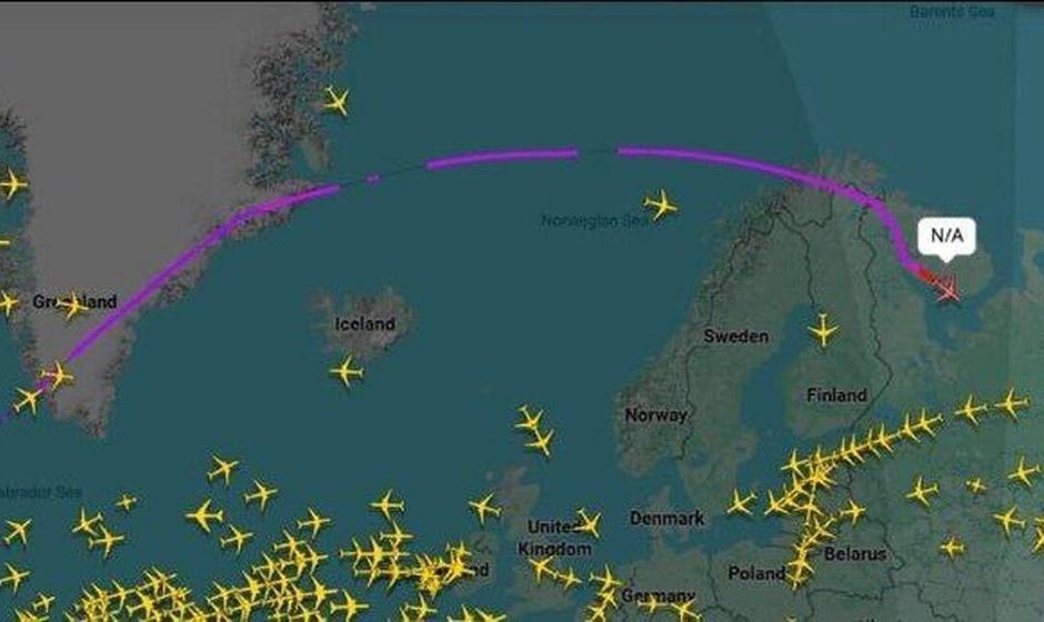 هواپیمای آمریکا در روسیه گم شد!