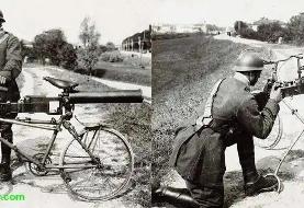 تیربار روی دوچرخه / فناوری عجیب جنگ جهانی اول