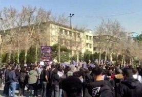 معاون فرهنگی دانشگاه تهران: در تجمعات روز گذشته سنگ و شیشه بطری‌ پرتاب شد/ احتمال حضور افراد ...