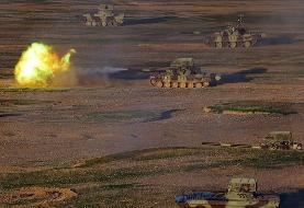 رزمایش ترکیبی نیروی زمینی سپاه در جنوب کشور برگزار شد