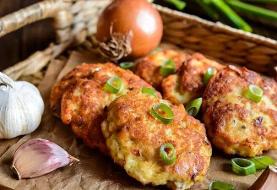 کوکوی مرغ و پیازچه ؛ افطاری ساده ، فوری و مقوی