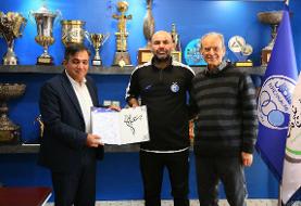 عکس | رونمایی رسمی از بختیاری‌زاده در استقلال