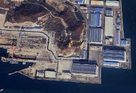 زیردریایی اتمی در تصاویر ماهواره‌ای دیده شد