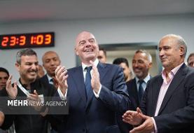 گزارش عملکرد ۱۰ ساله اینفانتینو روی میز مهدی تاج