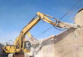 آغاز تخریب دیوار زندان رجایی‌شهر کرج