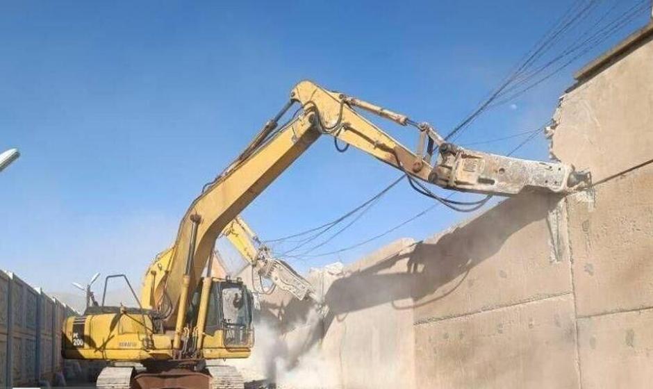 آغاز تخریب دیوار زندان رجایی‌شهر کرج