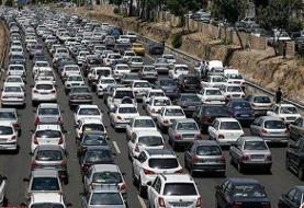 ترافیک سنگین در چالوس و هراز؛ بارش برف در محورهای شمالی