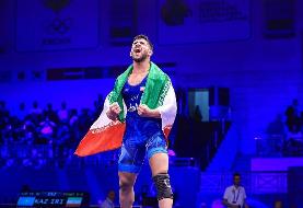 محمد مبین عظیمی به ‌‎دلیل حاضر نشدن حریف آمریکایی‌اش، به طلای مسابقات کشتی کرواسی رسید