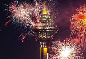 اجرای بزرگ‌ترین نورافشانی کشور در مجموعه برج میلاد