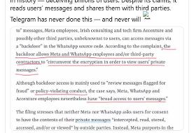 اتهام سنگین تلگرام علیه واتس اپ / طرح مساله ای که می تواند موجب نگرانی کاربران شود