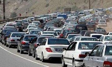 آخرین وضعیت ترافیکی و جوی محورهای مواصلاتی/ ترافیک سنگین در هراز و ...